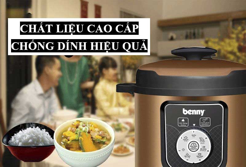 Nồi áp suất điện Benny BP-07S - Hàng chính hãng