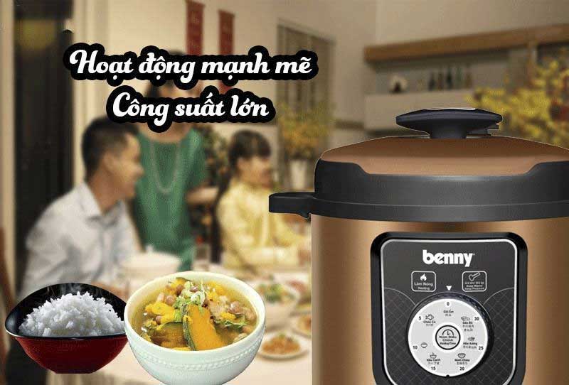 Nồi áp suất điện Benny BP-07S - Hàng chính hãng