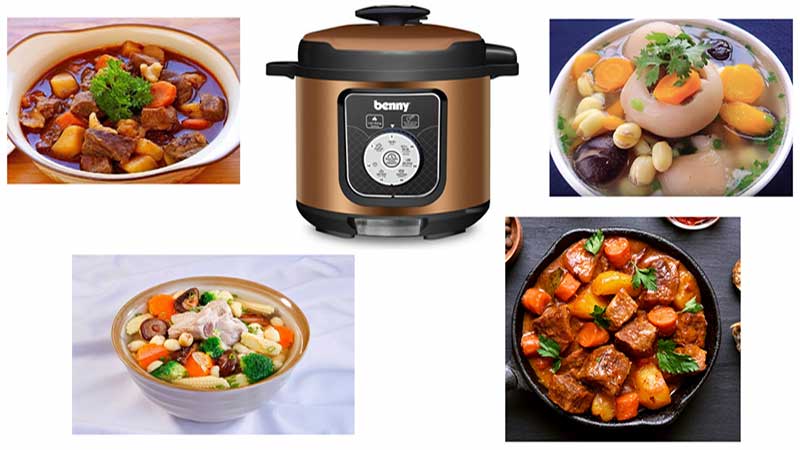 Nồi áp suất điện Benny BP-07S - Hàng chính hãng