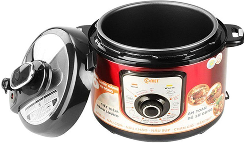 Nồi áp suất điện Comet CM6156R  - Hàng chính hãng