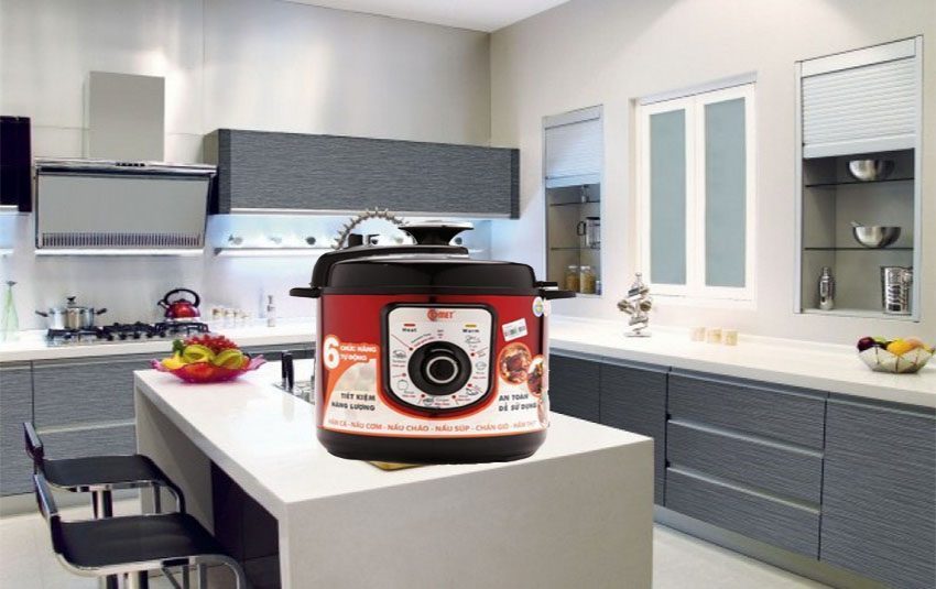 Nồi áp suất điện Comet CM6156R  - Hàng chính hãng
