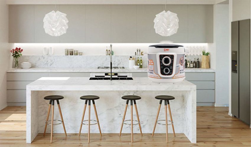 Nồi áp suất điện Comet CM6158W - Hàng chính hãng