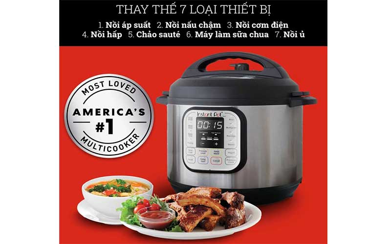 Nồi áp suất điện Instant Pot Duo 60 7-in-1