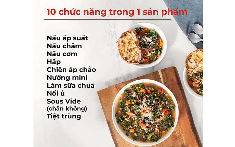 Nồi áp suất điện Instant Pot Pro 10-in-1