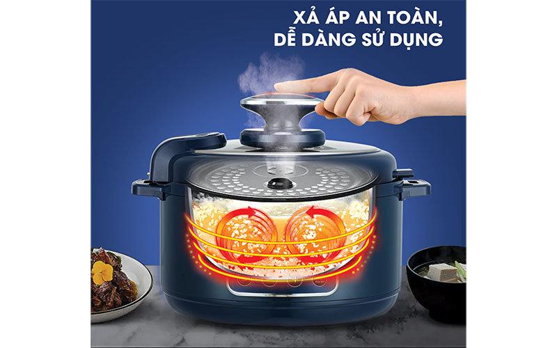 Nồi áp suất điện Kalite KPC4066 - Hàng chính hãng