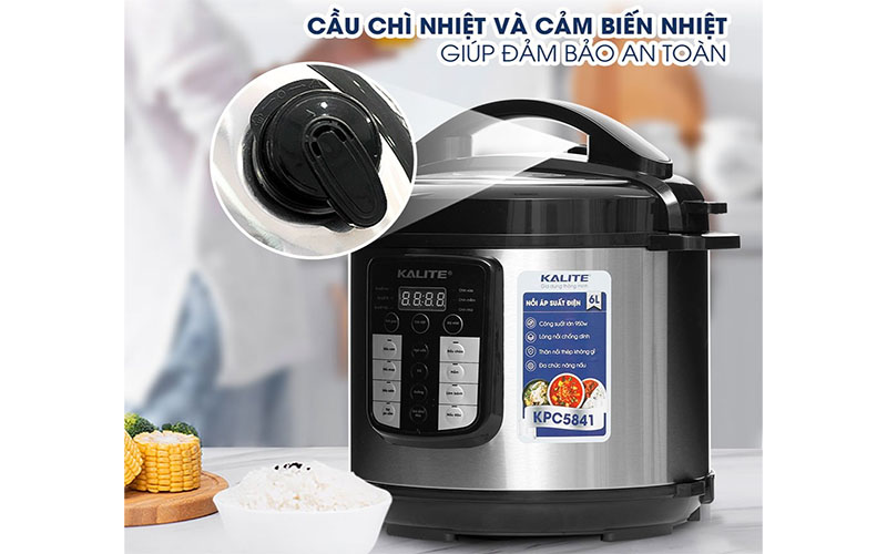 Nồi áp suất điện Kalite KPC5841 - Hàng chính hãng