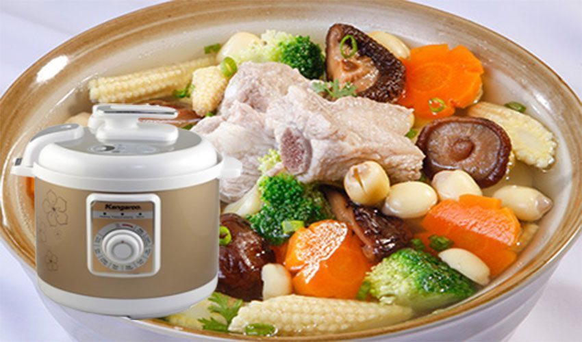 Nồi áp suất điện tử Kangaroo KG137 - Hàng chính hãng