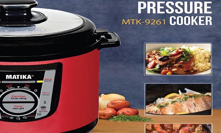 Nồi áp suất điện Matika MTK-9261 - Hàng chính hãng