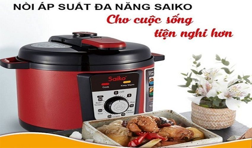 Ứng dụng của Nồi áp suất điện Saiko EPC-618