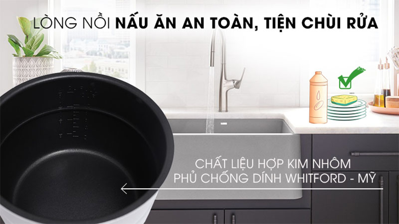 Nồi áp suất điện Sharp KS-226 - Hàng chính hãng