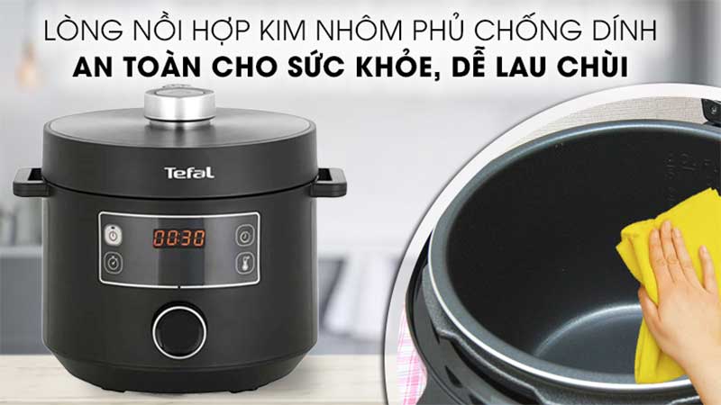 Nồi áp suất điện Tefal CY754830 - Hàng chính hãng