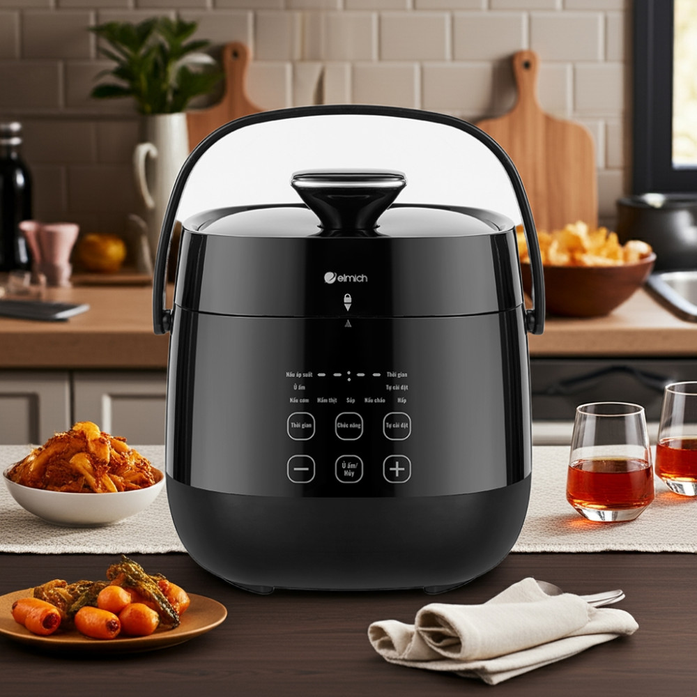 Nồi áp suất điện đa năng Elmich PCE9151 - Hàng chính hãng