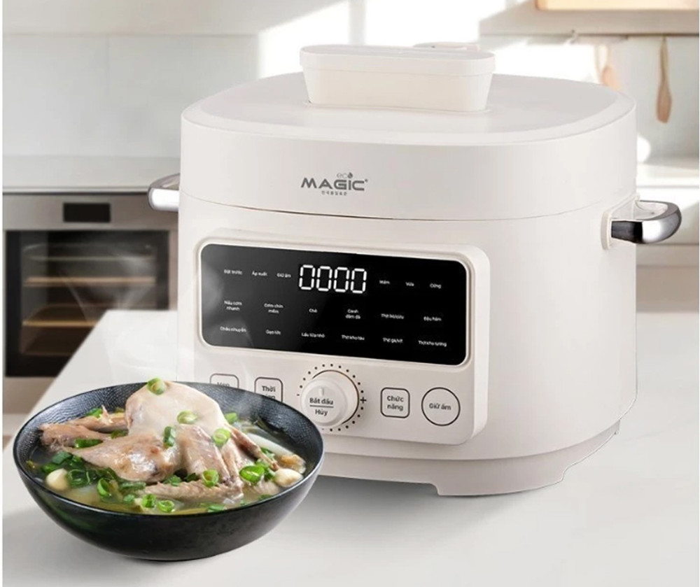 Nồi áp suất điện đa năng Magic Eco AC-242 - Hàng chính hãng