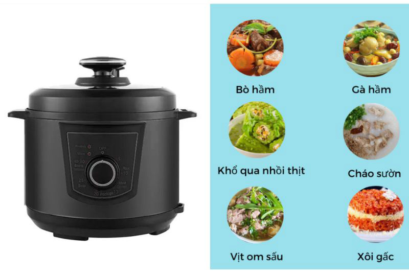Nồi áp suất điện Funiki HPC6862 - Hàng chính hãng