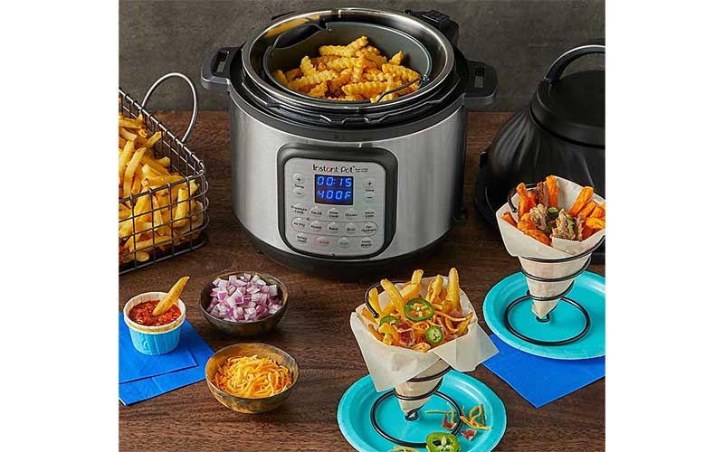 Nồi áp suất kết hợp chiên không dầu Instant Pot Duo Crisp 11-In-1 - Hàng chính hãng