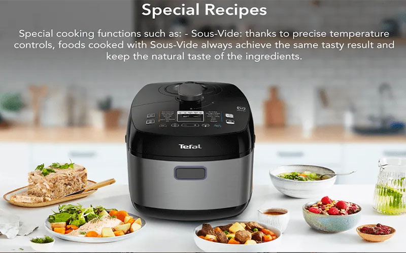 Nồi áp suất điện tử Tefal CY625868 - Hàng chính hãng