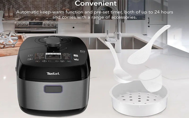 Nồi áp suất điện tử Tefal CY625868 - Hàng chính hãng