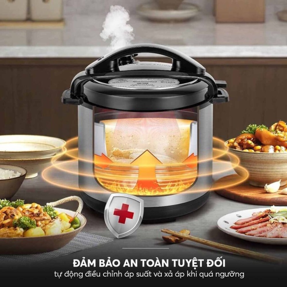 Nồi áp suất điện tử Elmich PCE-1809OL - Hàng chính hãng