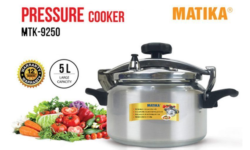 Nồi áp suất gas cao cấp Matika MTK-9250 - Hàng chính hãng