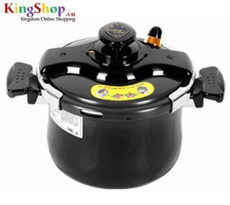 Nồi áp suất hộp kim đen Happy Cook PC-5.8 - Dung tích 5.8L - Hàng chính hãng