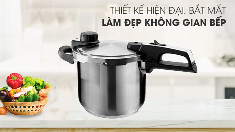 Nồi áp suất inox Eurosun PC1906-Smart - Hàng chính hãng