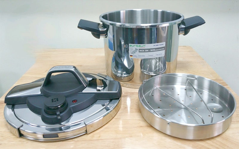 Nồi áp suất inox Eurosun PC1908–Aroma - Hàng chính hãng