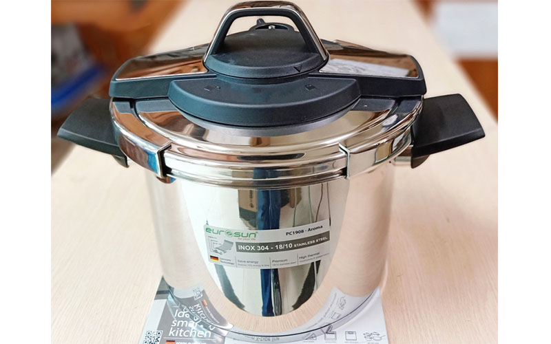 Nồi áp suất inox Eurosun PC1908–Aroma - Hàng chính hãng