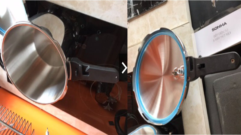 Nồi áp suất inox Faster 6 lít - Hàng chính hãng
