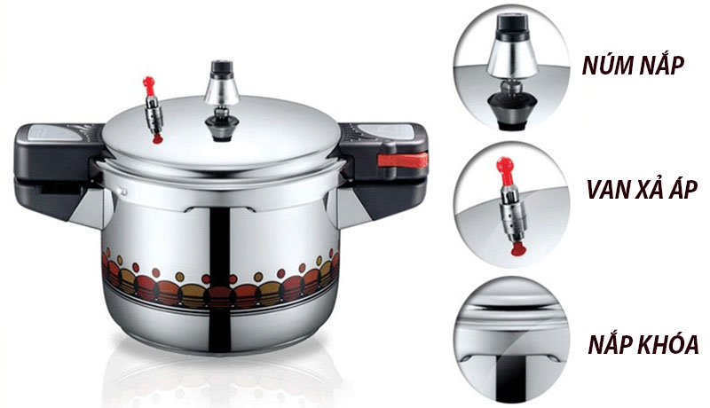Nồi áp suất inox PoongNyun BSPC-20CV - Hàng chính hãng