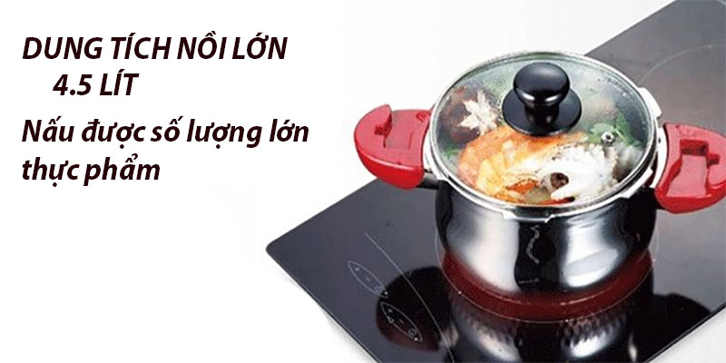 Dung tích của Nồi áp suất inox PoongNyun BTPC(IH)-22C