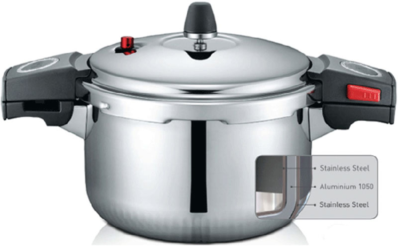 Chất liệu của Nồi áp suất inox PoongNyun SQS11-22C