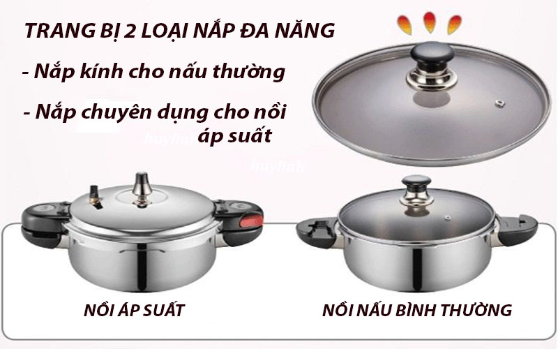 Nồi áp suất inox PoongNyun TCPPC-06 - Hàng chính hãng