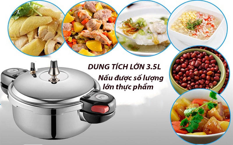 Nồi áp suất inox PoongNyun TCPPC-06 - Hàng chính hãng