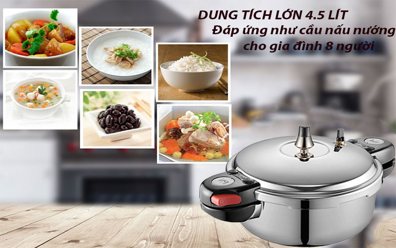 Nồi áp suất inox PoongNyun TCPPC-08 - Hàng chính hãng