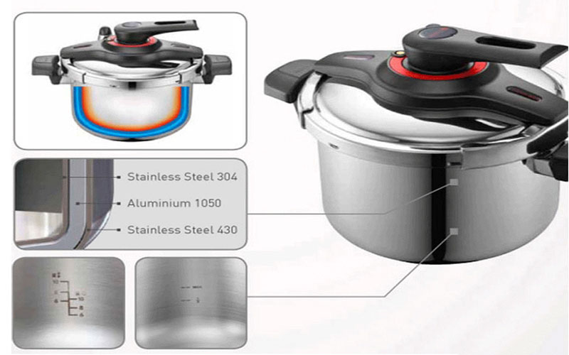 Nồi áp suất inox PoongNyun VTGPC-10 - Hàng chính hãng