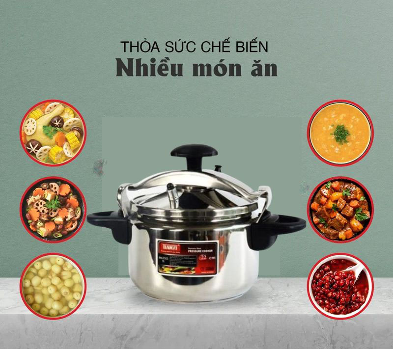 Nồi áp suất inox 7 lít Tianxi BM-CS24 - Hàng chính hãng