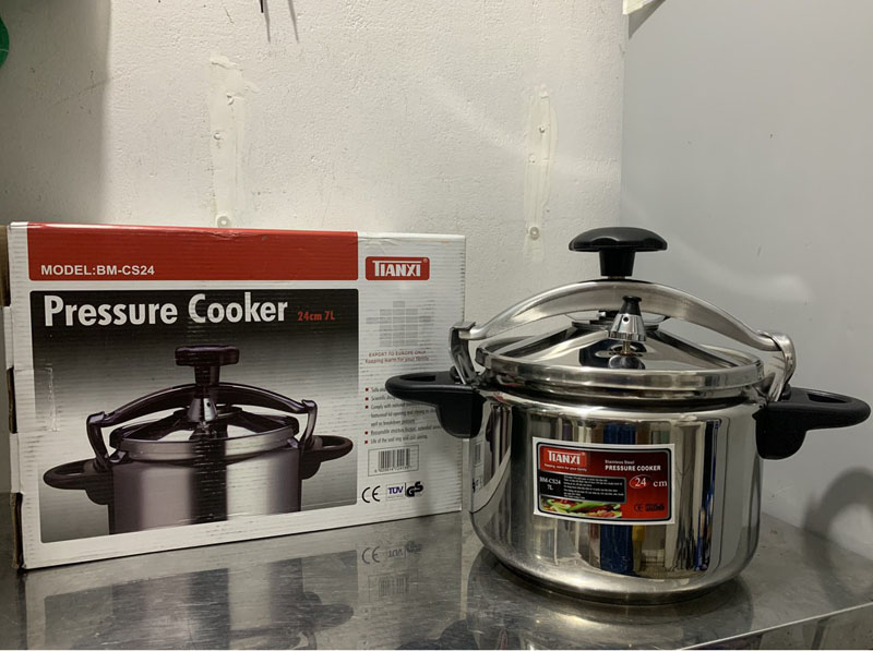 Nồi áp suất inox 7 lít Tianxi BM-CS24 - Hàng chính hãng