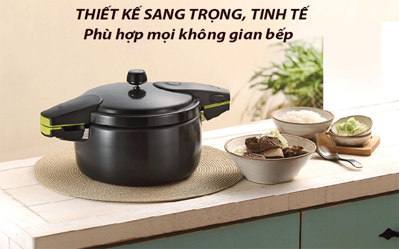 Nồi áp suất nhôm PoongNyun BPNPC-08 - Hàng chính hãng