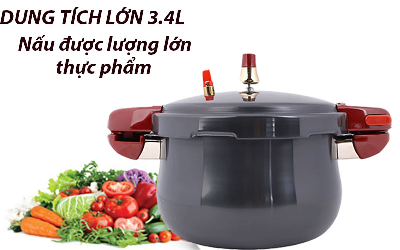 Nồi áp suất nhôm PoongNyun JSPC-20CV - Hàng chính hãng