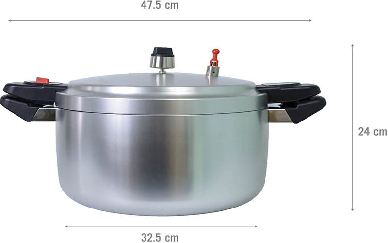 Kích thước của Nồi áp suất nhôm PoongNyun PC-32CV