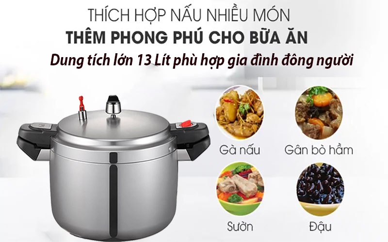 Ứng dụng của Nồi áp suất nhôm PoongNyun PC-32CV