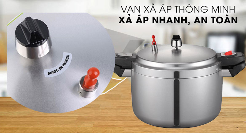 Nồi áp suất nhôm PoongNyun PC-34CV - Hàng chính hãng