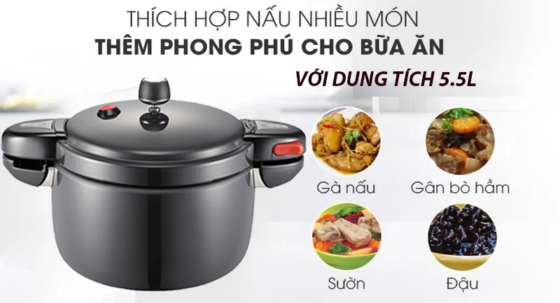 Nồi áp suất nhôm PoongNyun PSPC-24CV - Hàng chính hãng