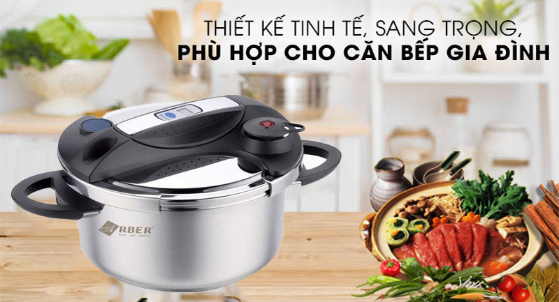 Nồi áp suất từ Arber NAS5L  - Hàng chính hãng