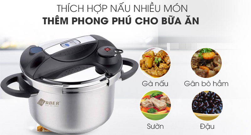 Nồi áp suất từ Arber NAS5L  - Hàng chính hãng