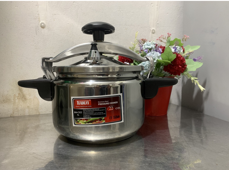 Nồi áp suất inox 5 lít Tianxi BM-CS22  - Hàng chính hãng