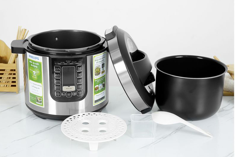 Nồi được hoàn thiện từ chất liệu cao cấp, đảm bảo an toàn cho sức khỏe