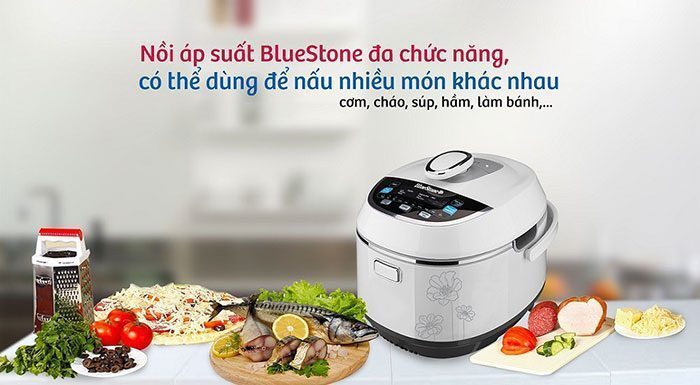 Nồi áp suất điện tử Bluestone PCB - 5769D - Hàng chính hãng