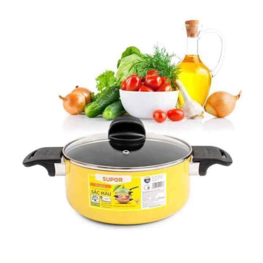 Chức năng của nồi canh chống dính sắc màu Fruits Supor S08A20