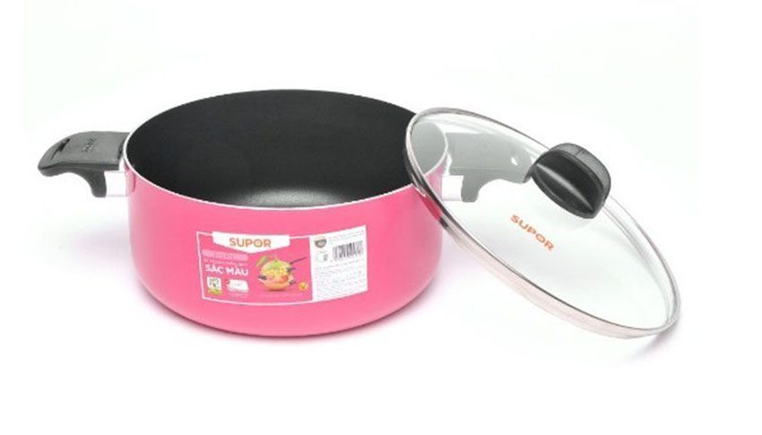 Nồi canh chống dính sắc màu Fruits Supor S08A24 - Hàng chính hãng